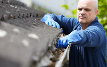 cleaning and inspecting Bridge Of Orchy roofs